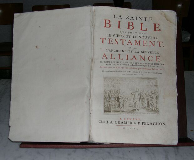 Vue du livre ouvert.