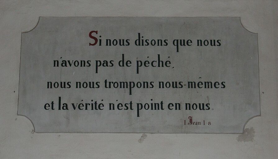 Le mobilier du temple