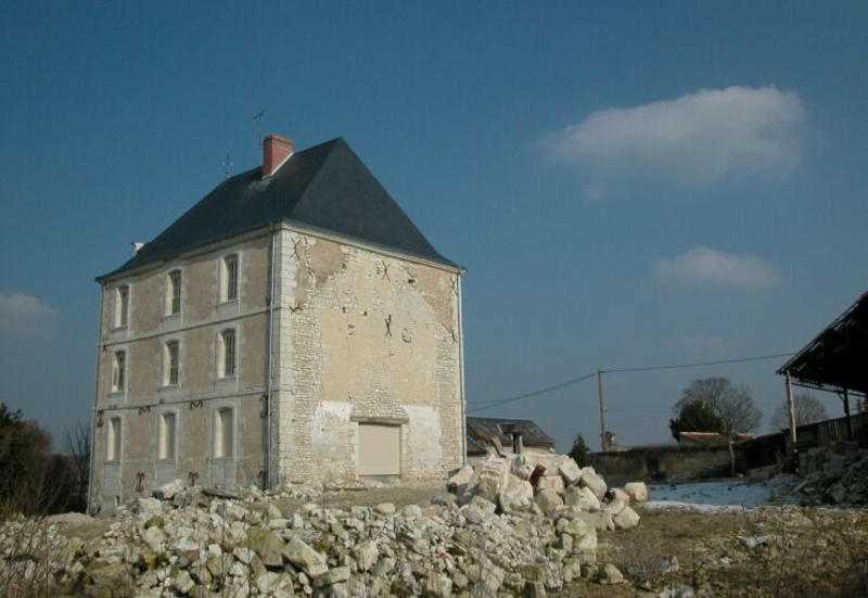 Logis principal, élévations sud et ouest