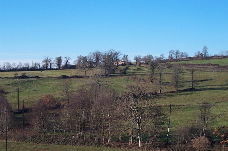 Paysage autour du bourg.