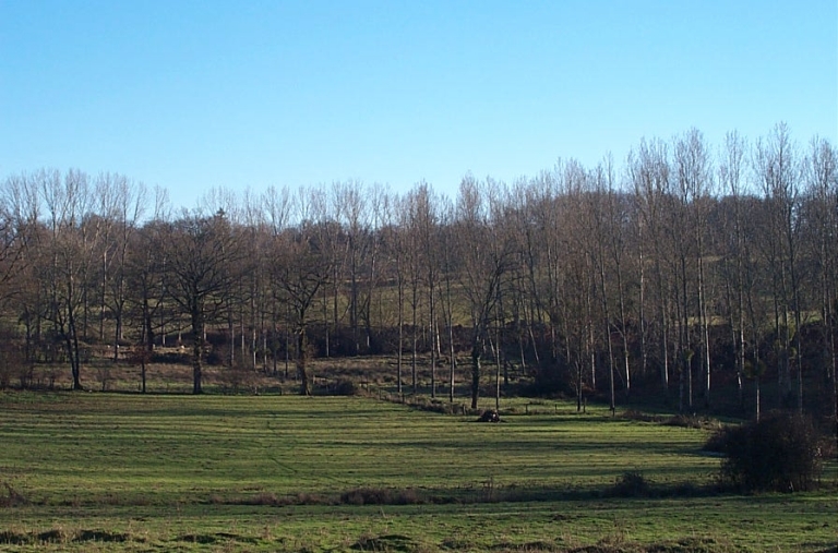 Paysage autour du bourg.