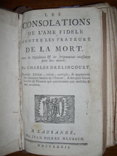 Détail de la page de garde.