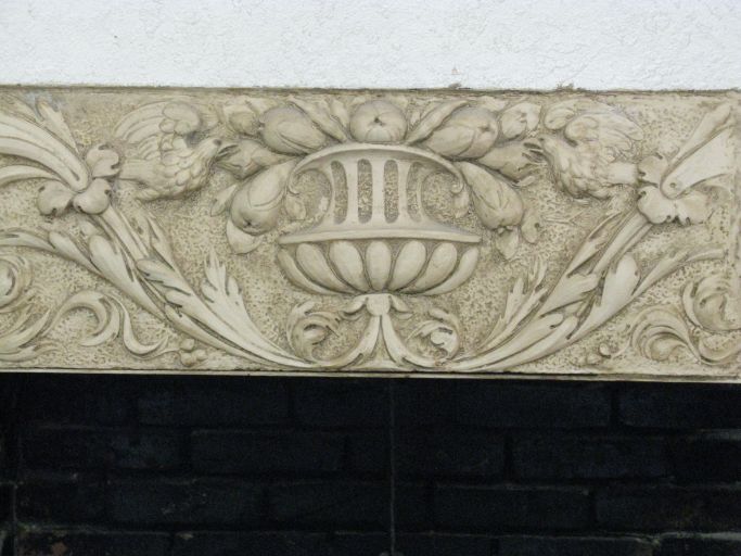 Cheminée Renaissance : détail.