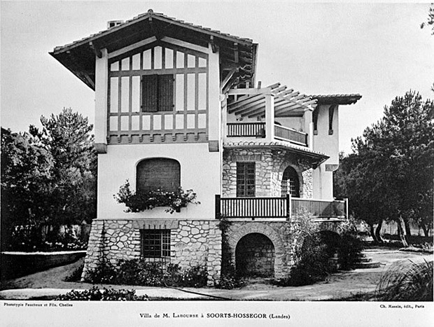 Ensemble depuis le nord, état ancien.