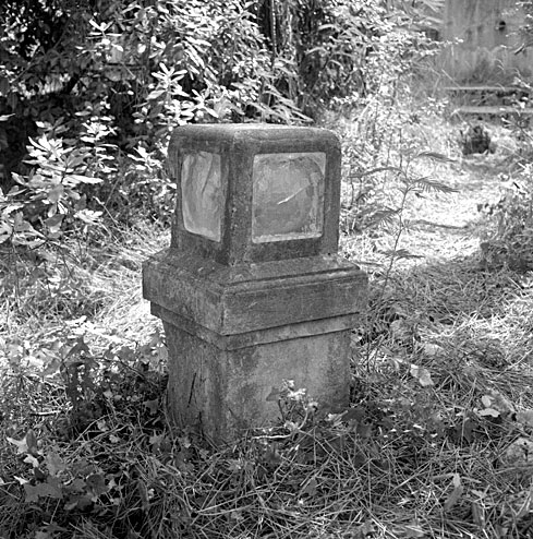 Jardin, élément d'éclairage.