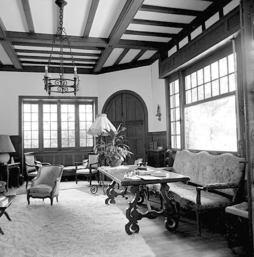 Ensemble du séjour-salle à manger.