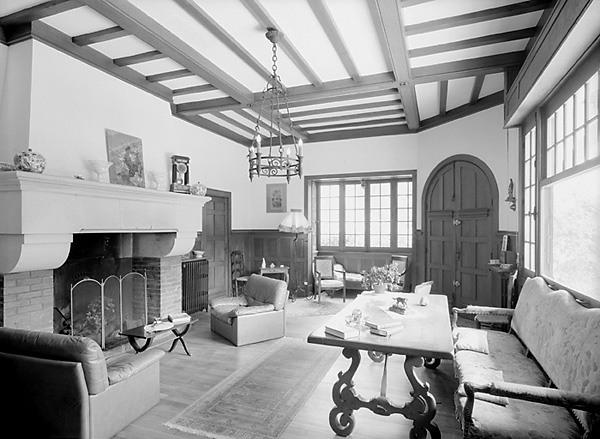 Ensemble du séjour-salle à manger.