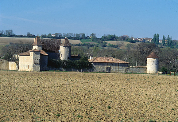 Vue d'ensemble depuis le nord-est.