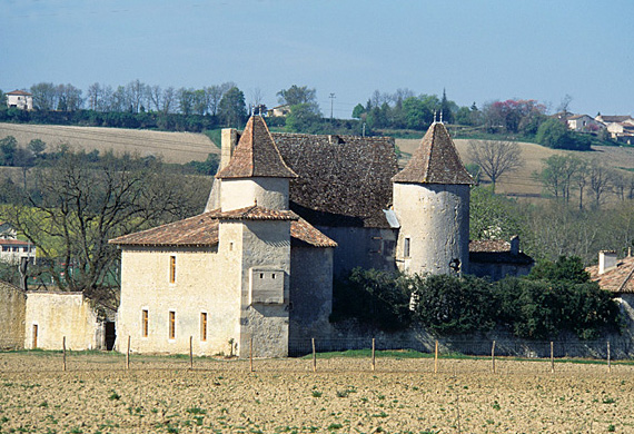 Vue d'ensemble depuis le nord-est.