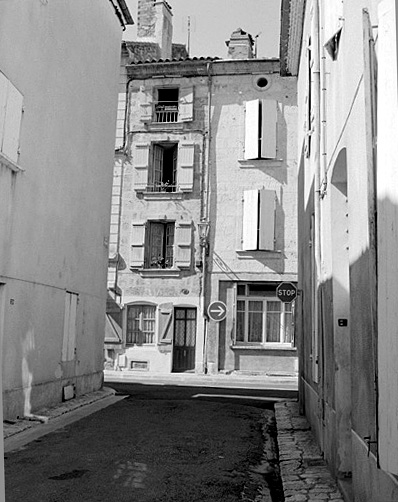 Elévation sur la rue Fontindelle.