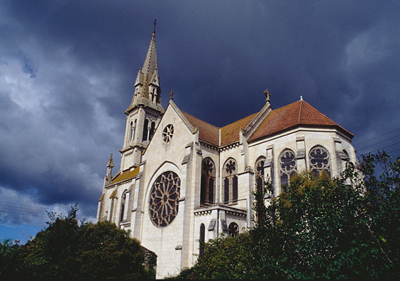 Vue d'ensemble depuis le sud-est.