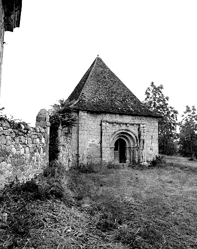 Chapelle, vue d'ensemble depuis le sud ouest.