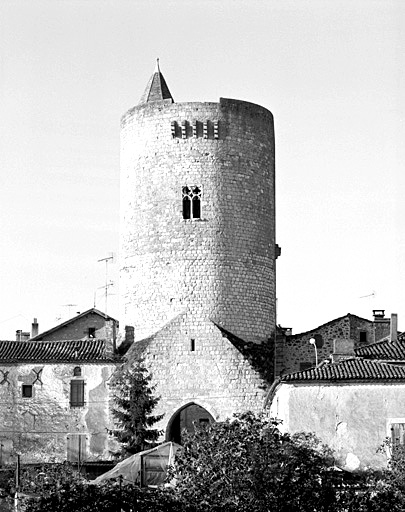 Tour nord, élévation nord.