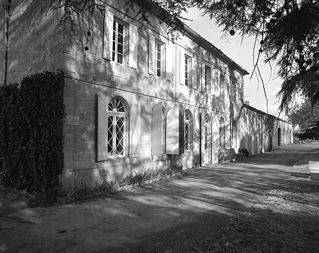 Logis, élévation sud-ouest.