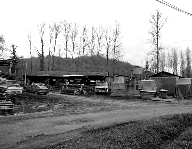 Scierie : atelier de fabrication.