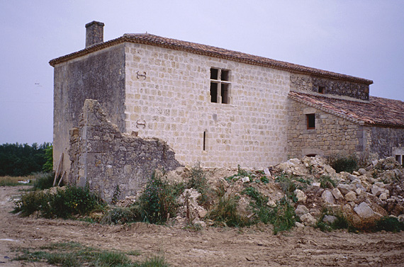 Elévation ouest.
