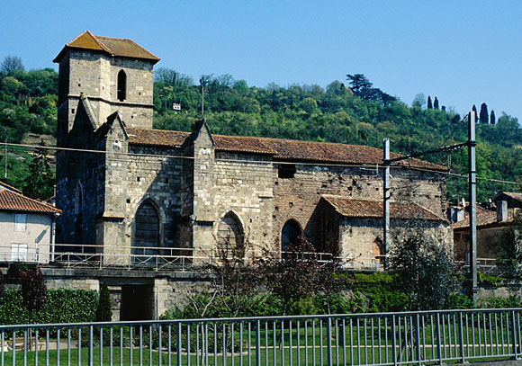 Église de templiers dite église Saint-Vincent du Temple.