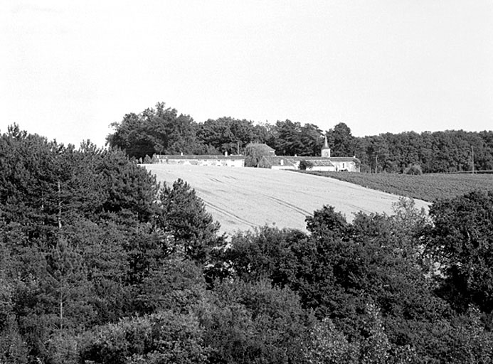 Vue d'ensemble depuis l'ouest.