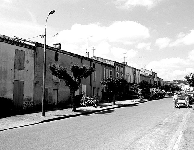 Boulevard de la République, vue prise du nord-ouest.
