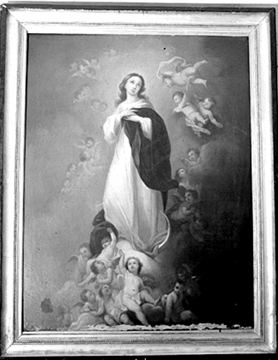 Tableau : Immaculée Conception.