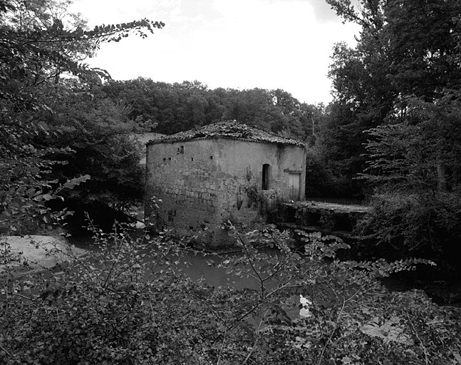 Moulin ouest, vue prise du nord ouest en aval.