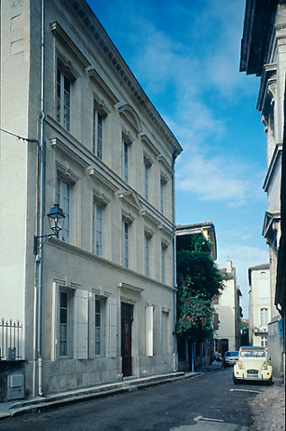 Elévation sur rue.
