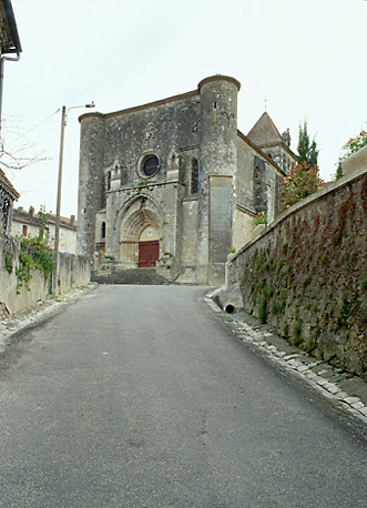 Elévation ouest depuis la rue Saint-Cauzimis.