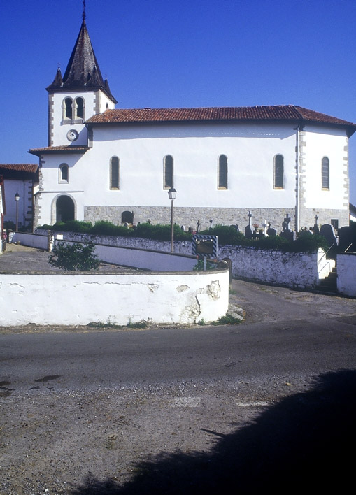 Elévation latérale sud.