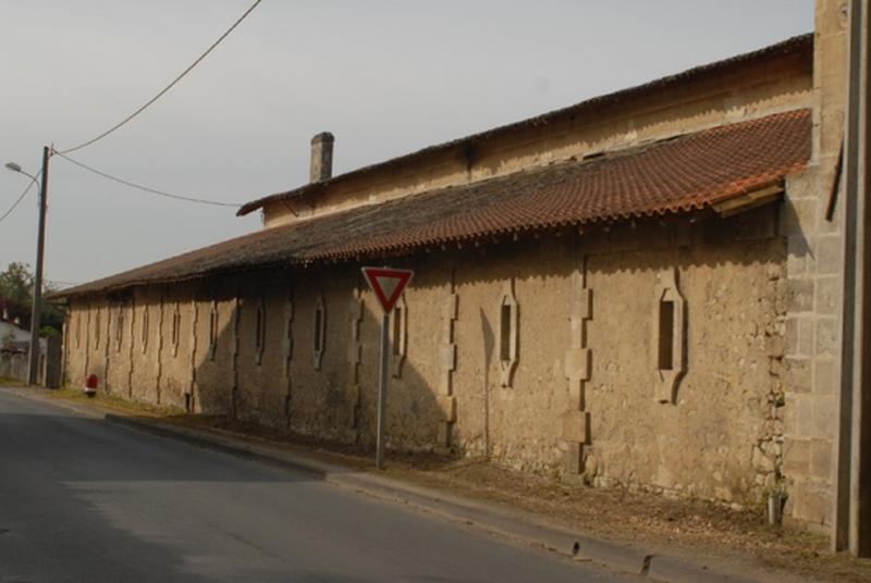 Chai indépendant, élévation latérale (est), partie sud.