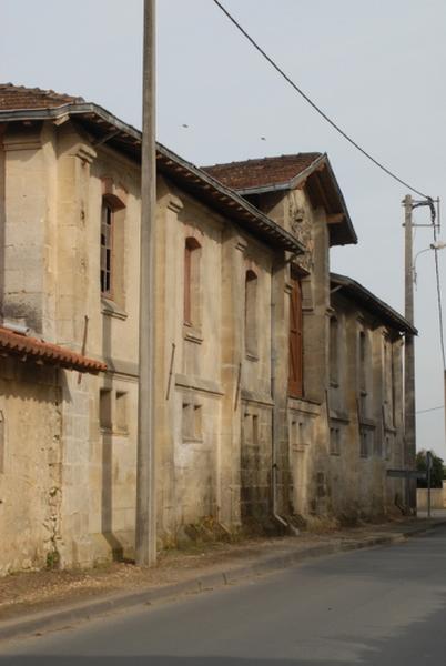 Chai indépendant, élévation latérale (est), partie nord.
