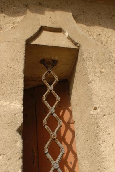 Chai indépendant, élévation latérale (est), partie nord, détail : jour.