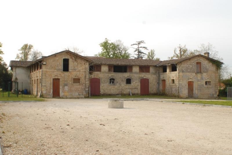 Ecurie indépendante, élévation antérieure (nord), ensemble.