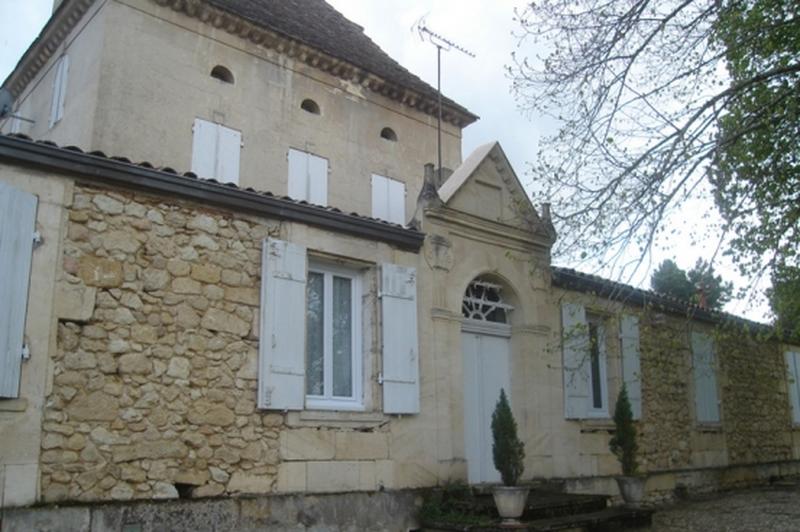 Logis, élévation postérieure.