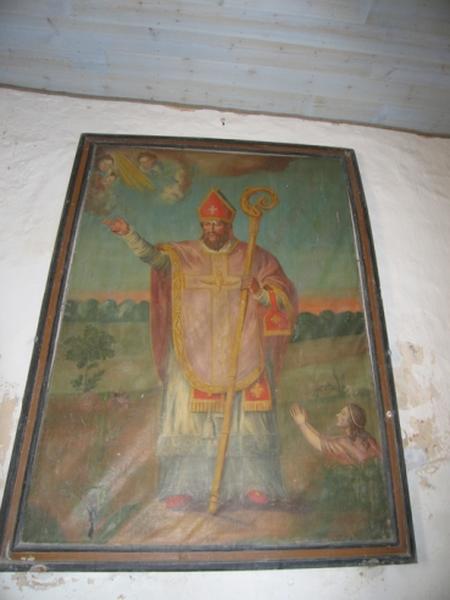 Intérieur, tableau : saint Seurin, ensemble.