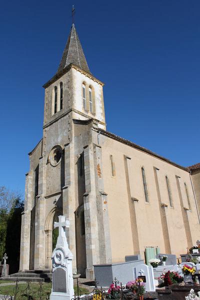 Clocher depuis le sud-ouest.