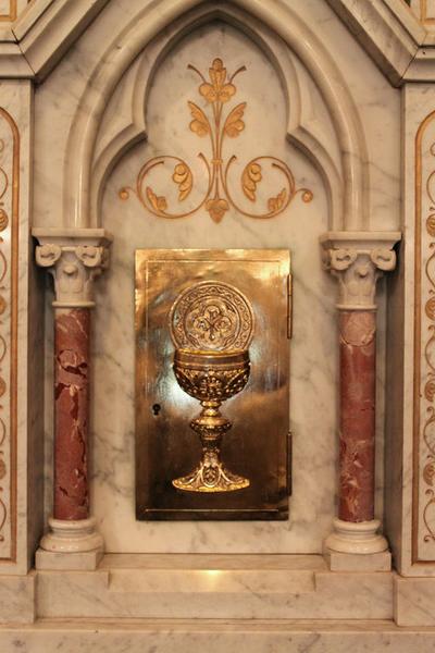 Détail du tabernacle.