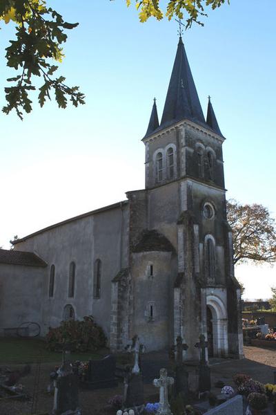 Clocher depuis le nord-ouest.