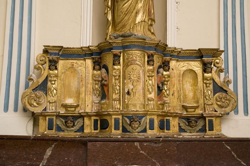 Tabernacle de l'autel de la Vierge