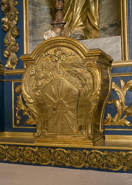 Tabernacle de l'autel de la Vierge