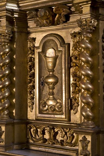 Armoire eucharistique : façade.