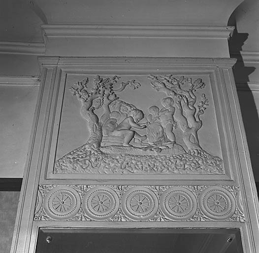 Décor de stuc.