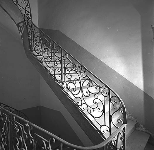 Escalier, 2ème volée.