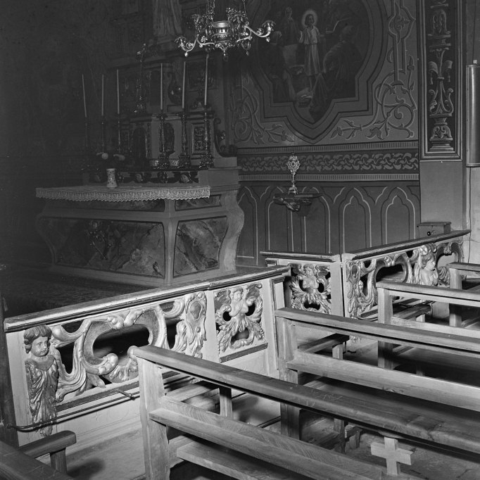 Clôture de chapelle (table de communion)