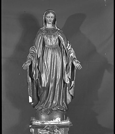 Statue (demi-nature) : Immaculée Conception