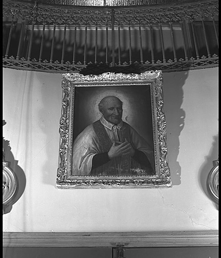 Tableau (tableau de chevalet) : portrait de saint Vincent de Paul