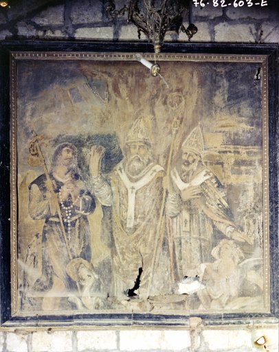 Tableau : saint Orens et saint Roch