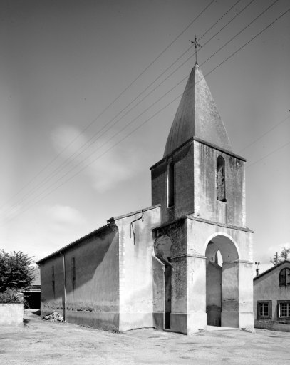 Façade occidentale et élévation nord.