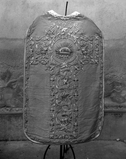 Chasuble, ornements dorés