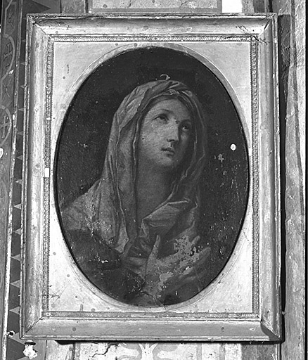 Tableau : portrait de la Vierge