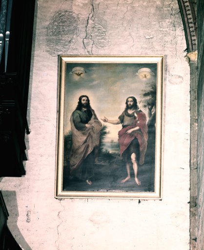 Tableau : Christ avec saint Jean-Baptiste